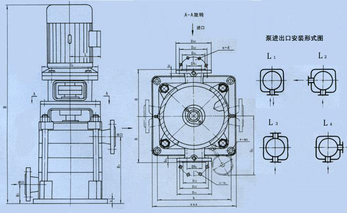 LG型高層建筑多級給水泵